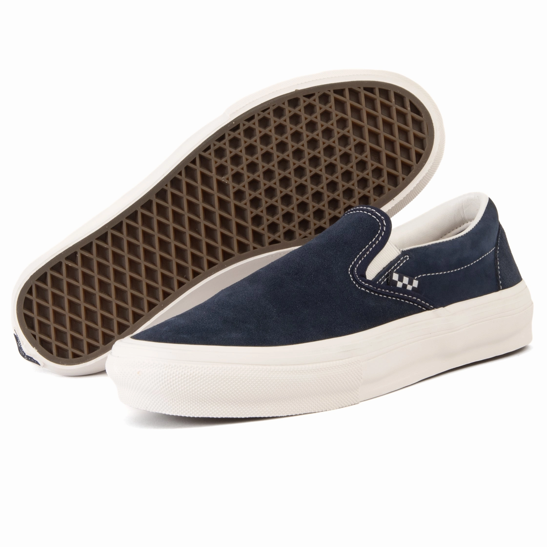 waterproof nylon Vans - Skate Slip-On (Wrapped Deep Navy/Vintage)