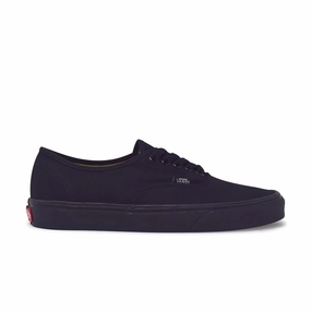 running with gloves VANS Authentic Black/Black Low Top Shoes