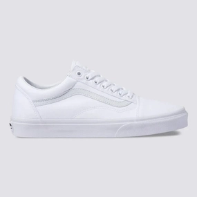 Breathable Toe Box Vans Old Skool VN000D3HW00 Sneaker Men's True White Canvas Skate Shoes FD942