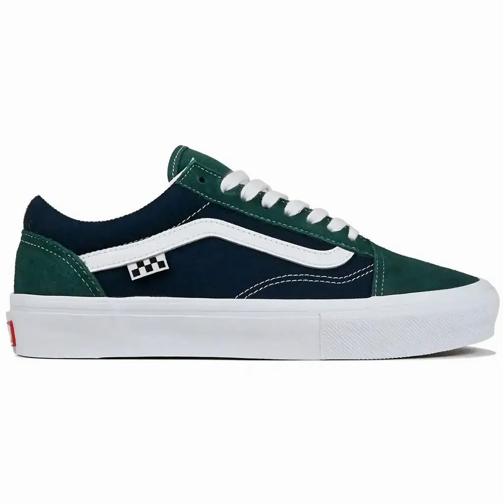 Midfoot Lock System Flat Bottom Vans Skate Old Skool Skateboarding Shoe