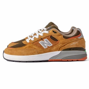 patent - leather - finish - design shoes collector's shoes New Balance - Reynolds 933 MNO (Brown/Brown)