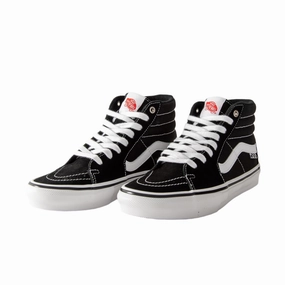 Vans - Skate Sk8-Hi (Black/White) running gait