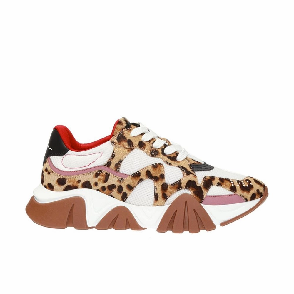 Versace Squalo Leopard Men's Sneakers ventilated insole shoes