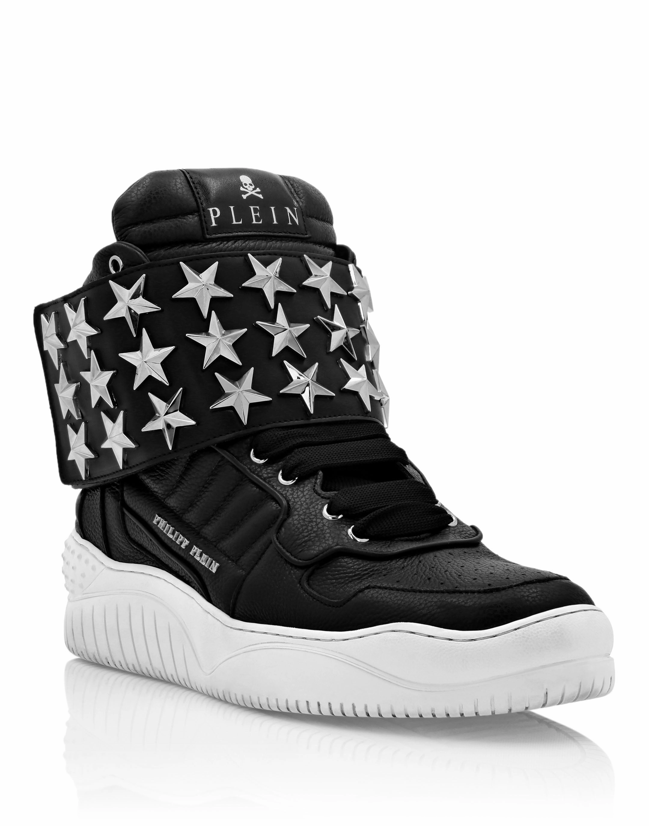 Thunder Hi-Top Sneakers Stars wide - toe - box shoes