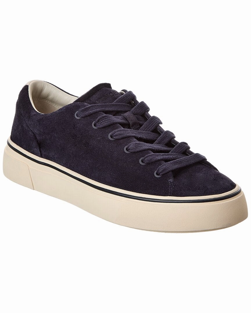 Vince Vallejo Suede Sneaker running in a geyser area shoes natural leather shoe quality
