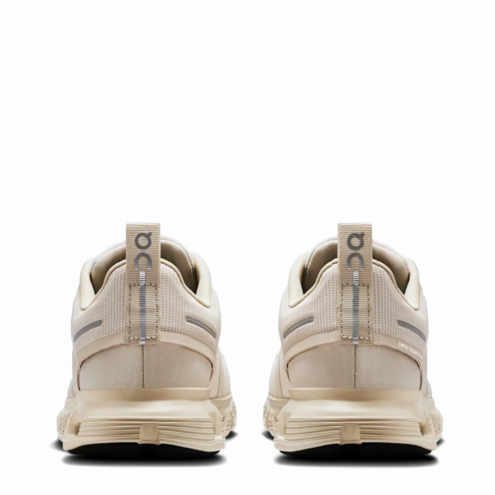 daily life On Women's Cloud 6 Waterproof Sneaker in Pearl/Cream