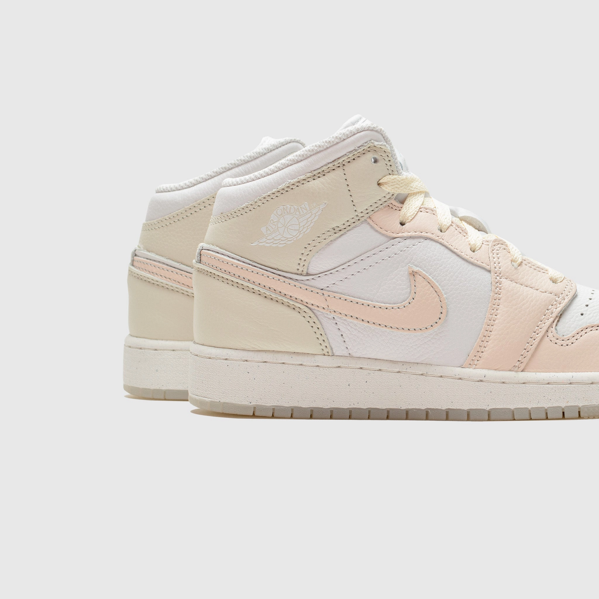 AIR JORDAN 1 MID SE (GS) "EASTER" Cushioned Footbed
