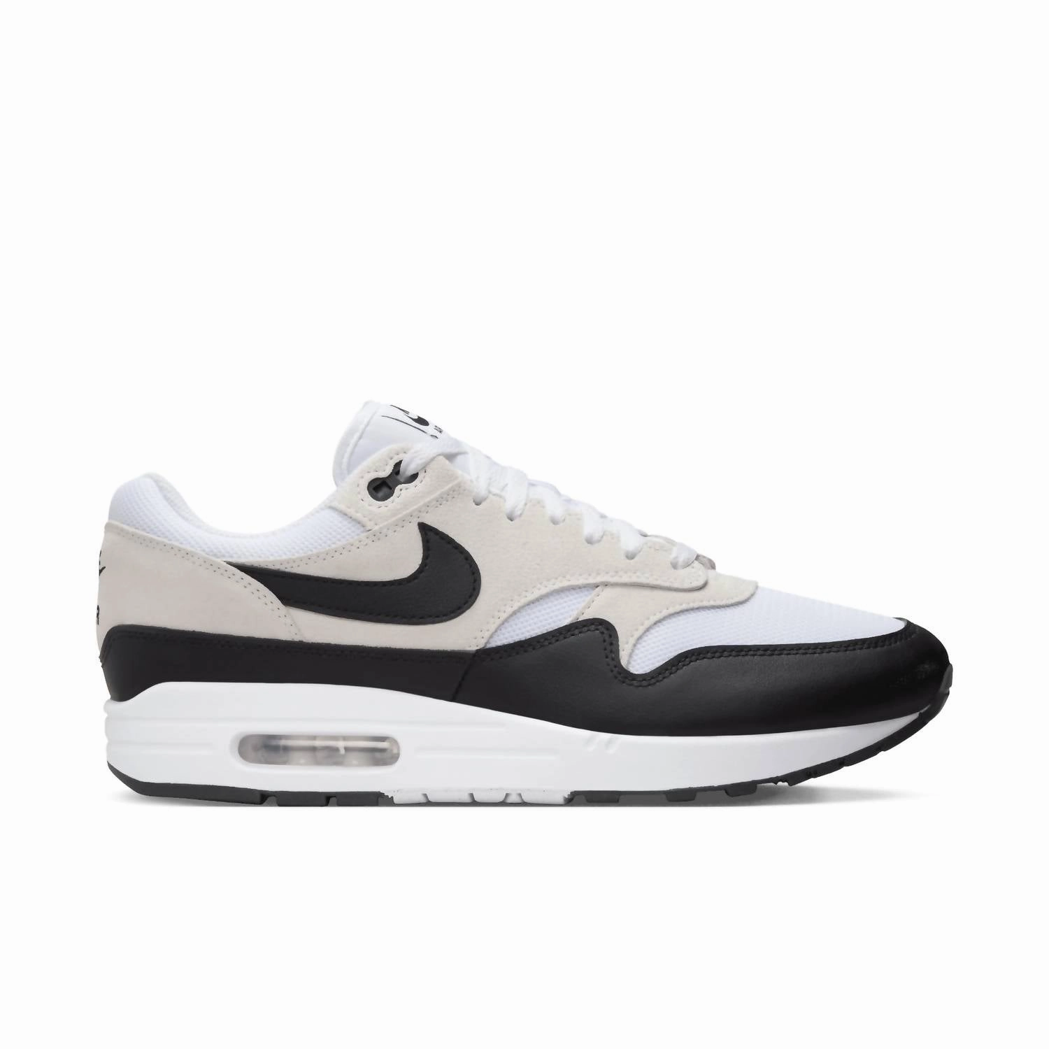 Men's Air Max 1 Essential Sneakers In White/black Excellent traction Ergonomic Shape