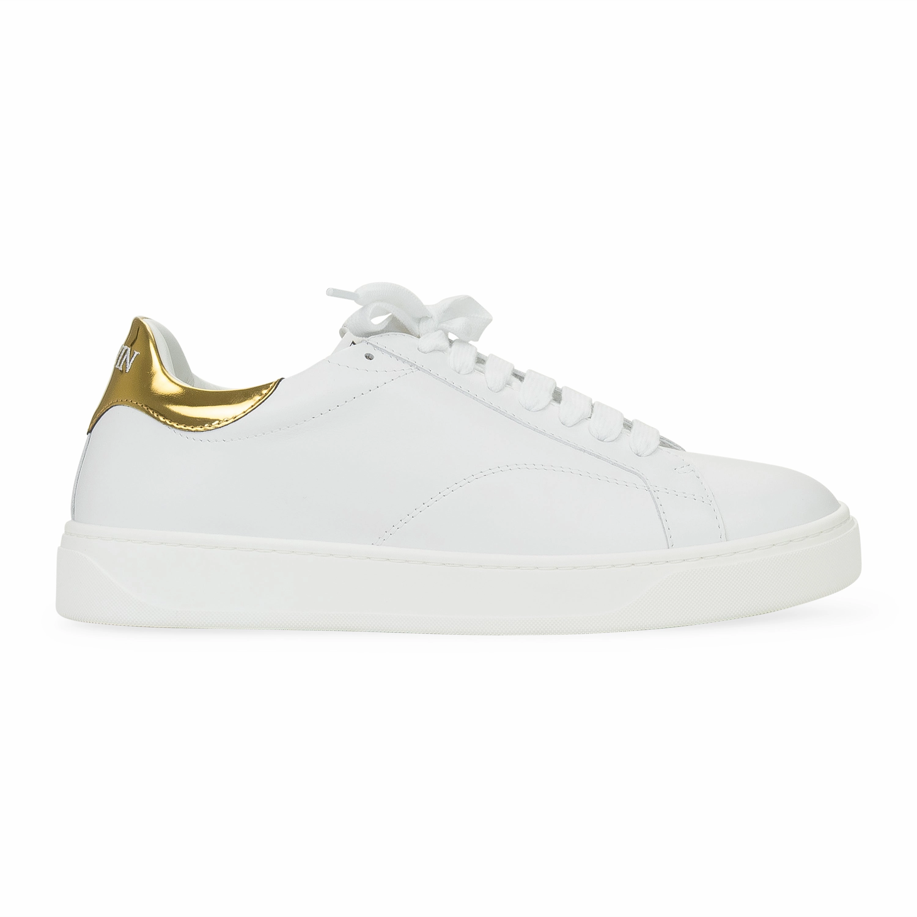 zippered running wear WHITE/GOLD DDB0 SNEAKERS