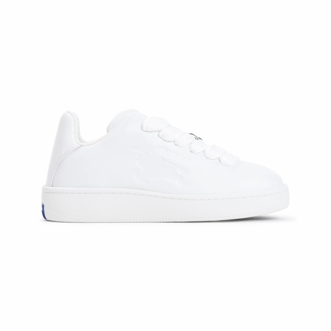 Heart Rate Monitoring White Leather Sneakers