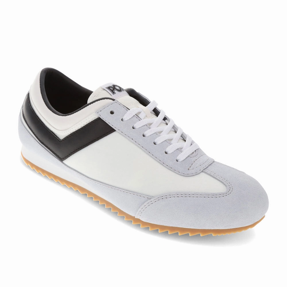 triathlon - running shoes PONY Mens Racer Genuine Suede and Nylon Premium Lace Up Athletic Sneaker Shoe