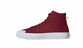Men's Nizza Hi Rf Shoes In Collegiate Burgundy / Eqt Yellow / Cloud White Sperry Top-Sider stretchy flexibility