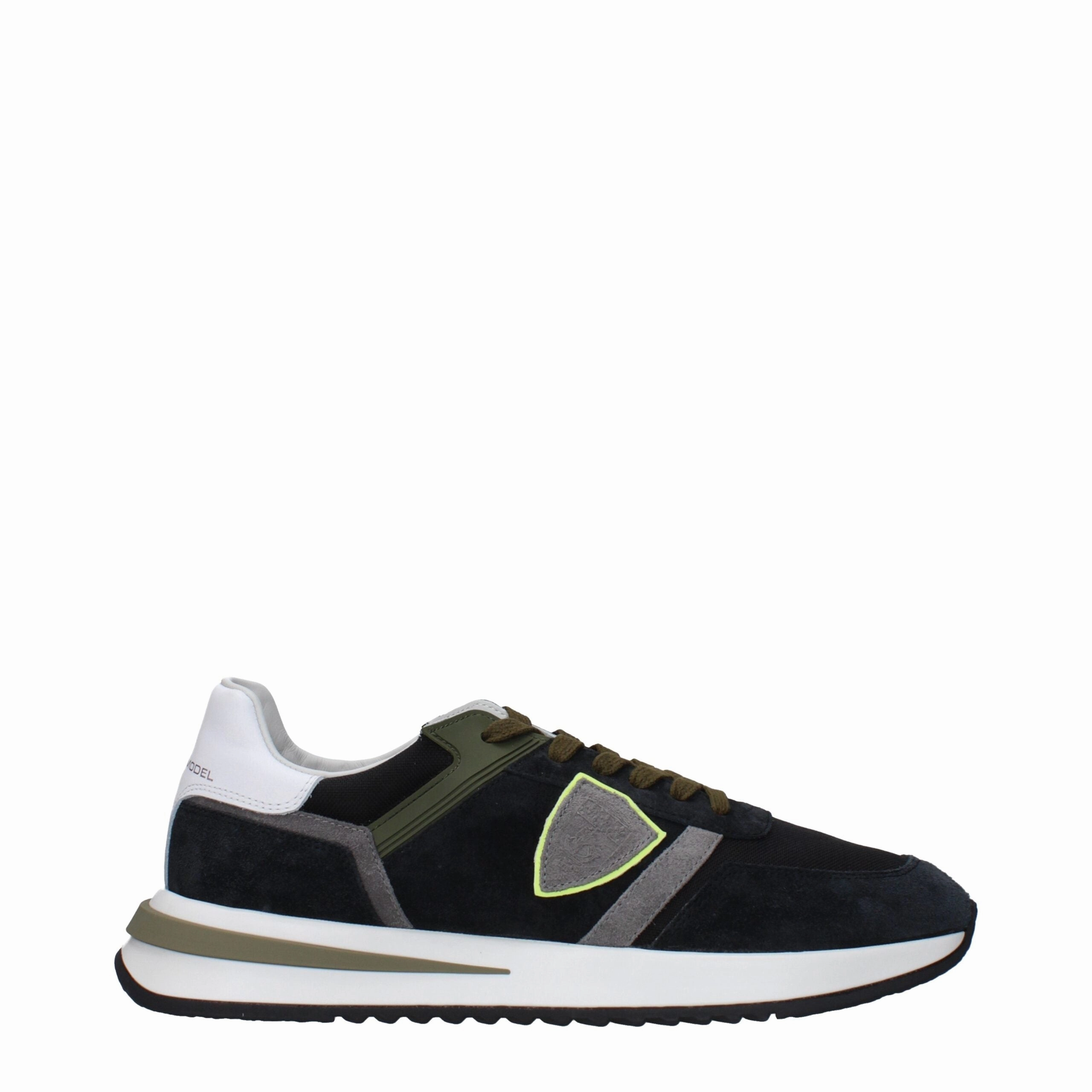Philippe Model Leather Men's Sneakers bow - trimmed - design shoes