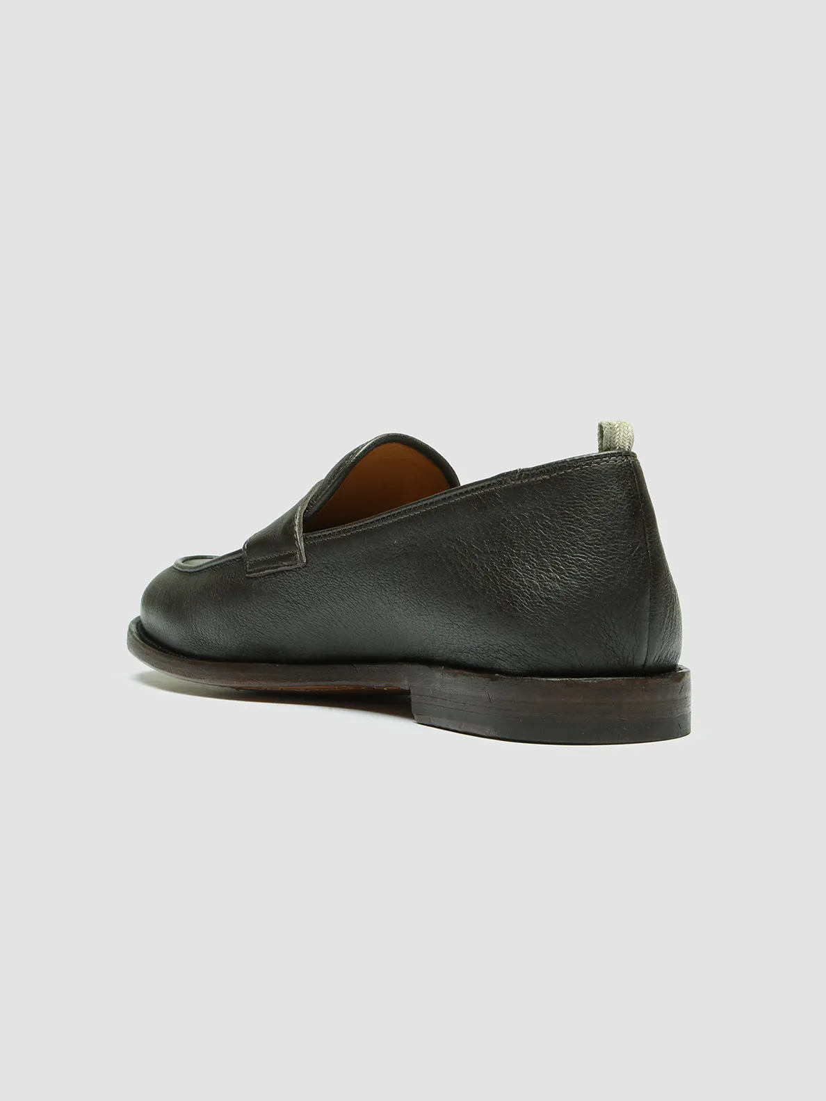 Modern Feel Crisp Edge OPERA 001 - Dark Brown Leather Penny Loafers