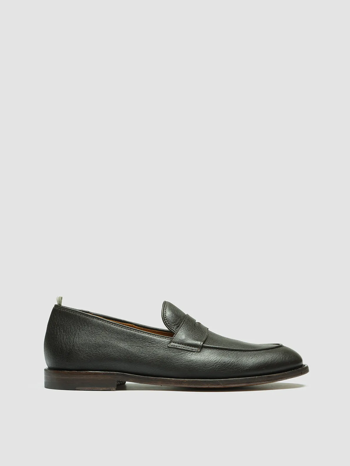 Eye Draw OPERA 001 - Dark Brown Leather Penny Loafers