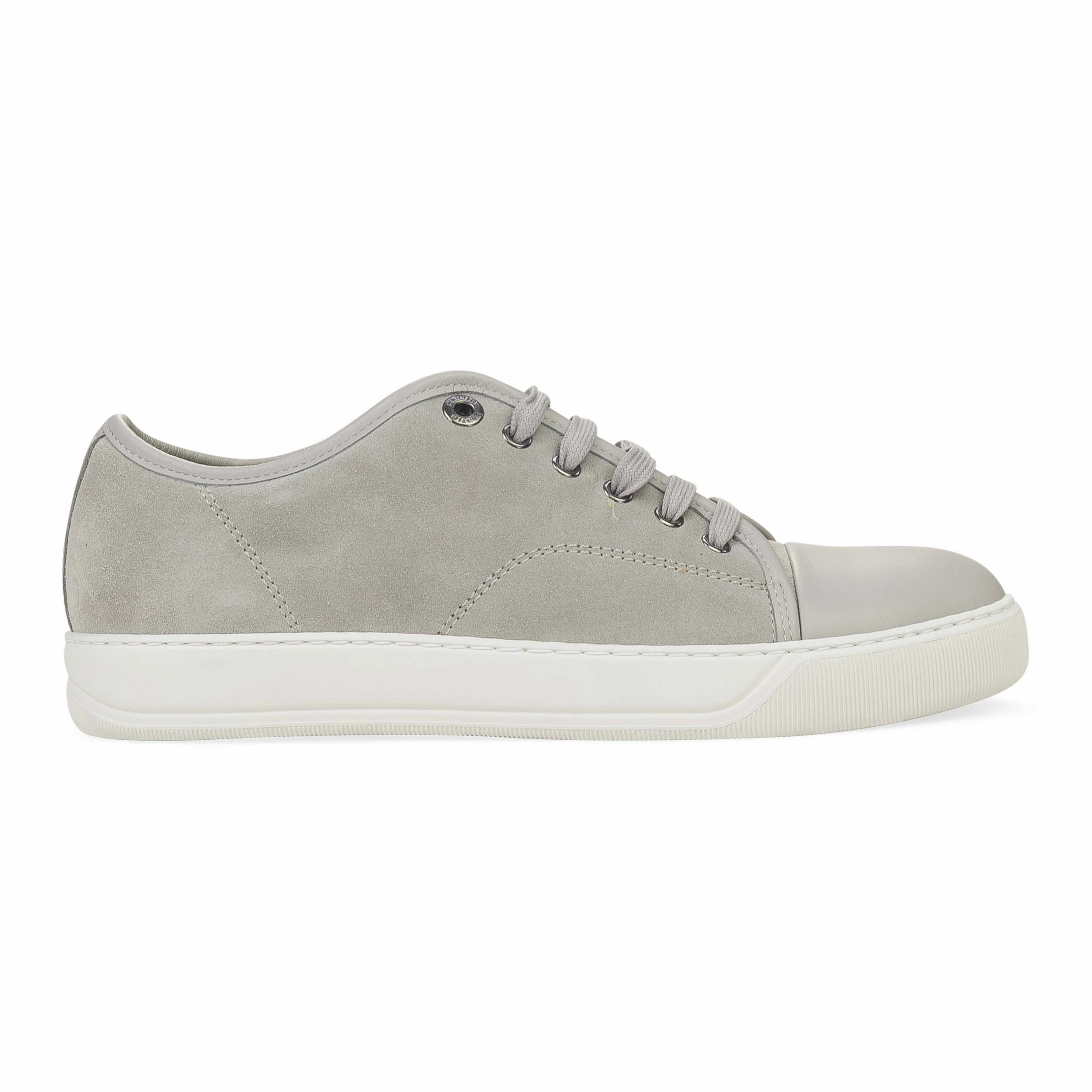 running in a strait area shoes Easy To Clean GRAY BASKET BASSE NAPPA SNEAKERS