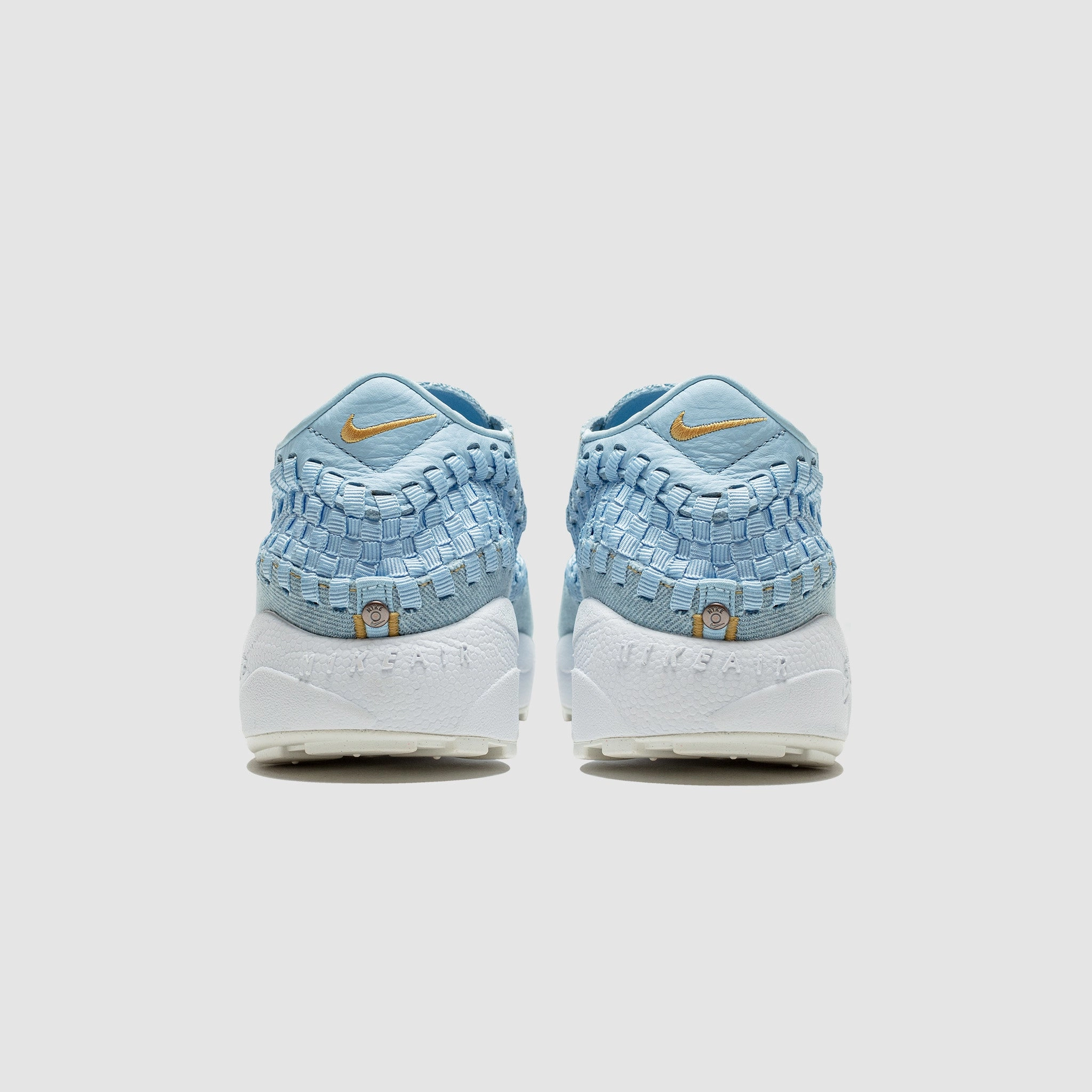 WMNS AIR FOOTSCAPE WOVEN "LIGHT DENIM" Canvas Material WideFit