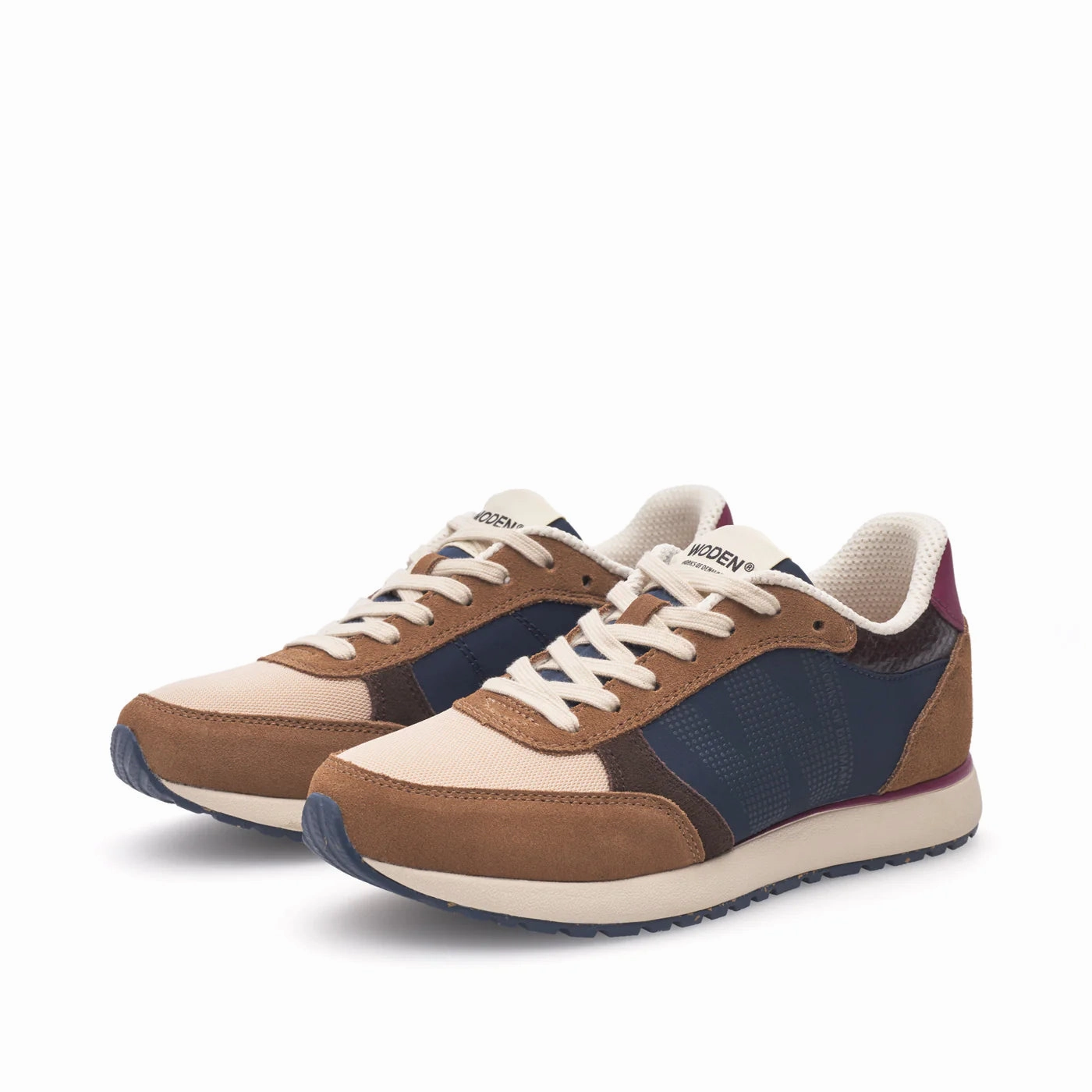 Everyday Pair Outdoor Comfort Woden Women's Ronja Sneaker in Caramel Multi