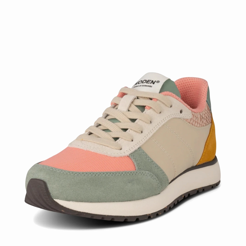 Cozy Motion Woden Women's Ronja Sneaker in Pink Sand Multi