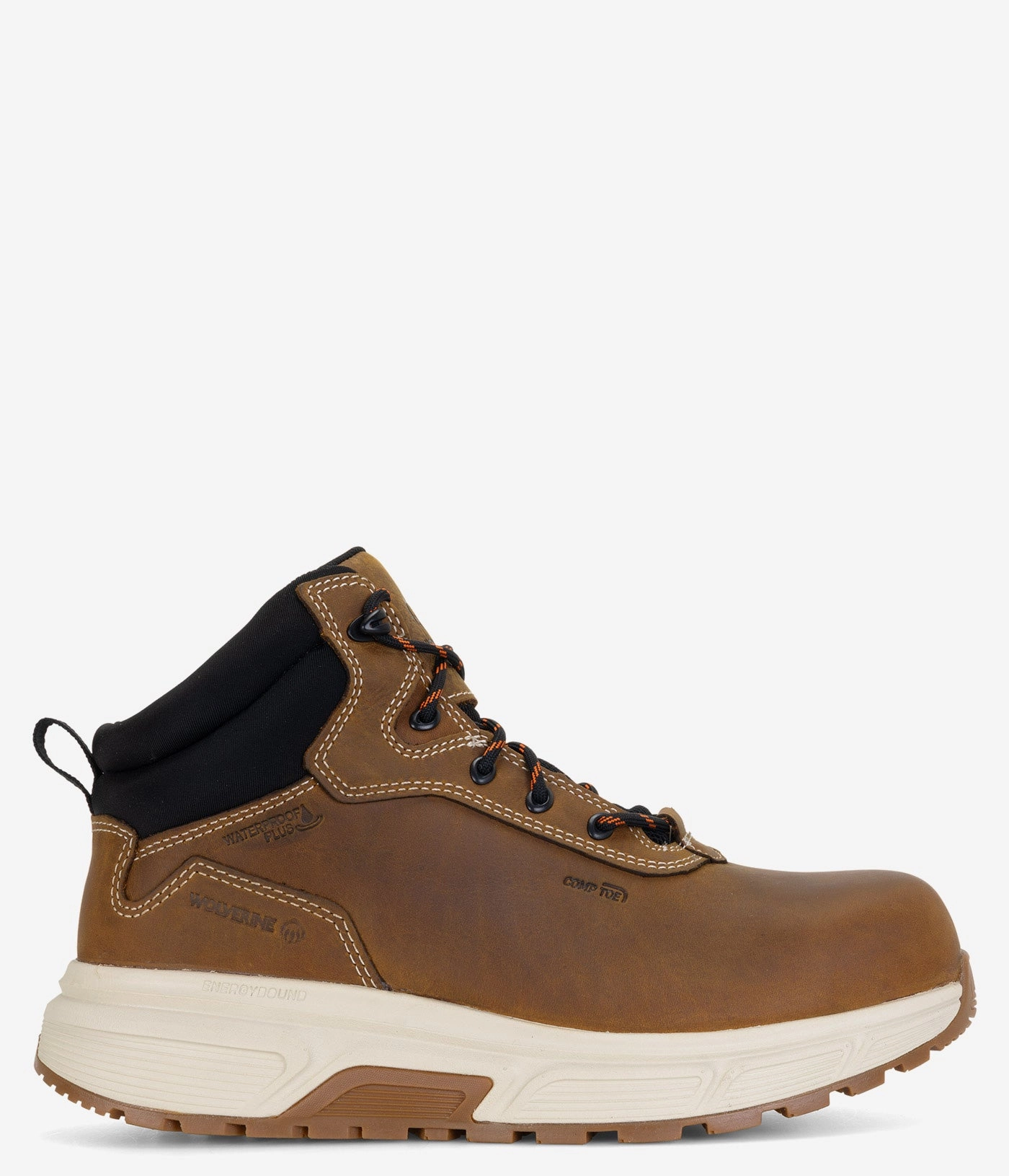 Travel Companion Wolverine Ride Performance Wedge Mid CarbonMax Work Boot - Men